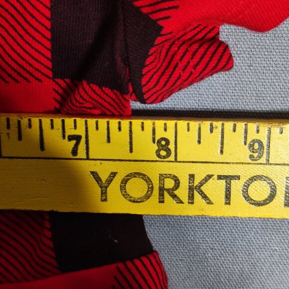 Lot 2 Cat and Jack baby infant dress girls size 12M red and black checkered - Picture 10 of 11